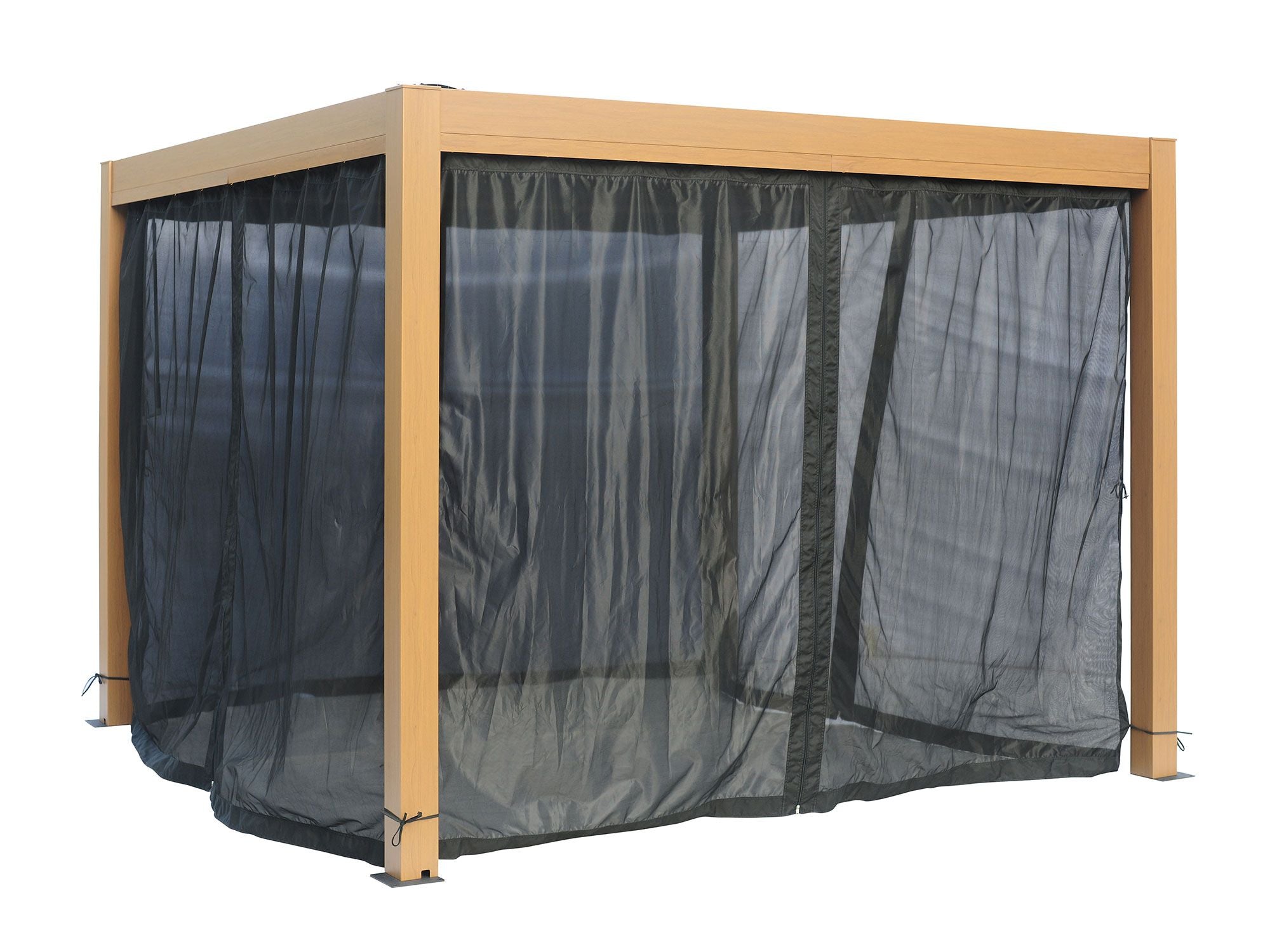 Mosquito Netting For Freestanding Pergola 10x10 ft.
