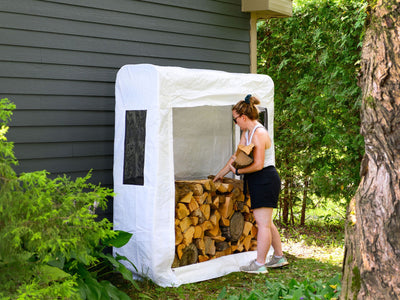 Log Shelter–White