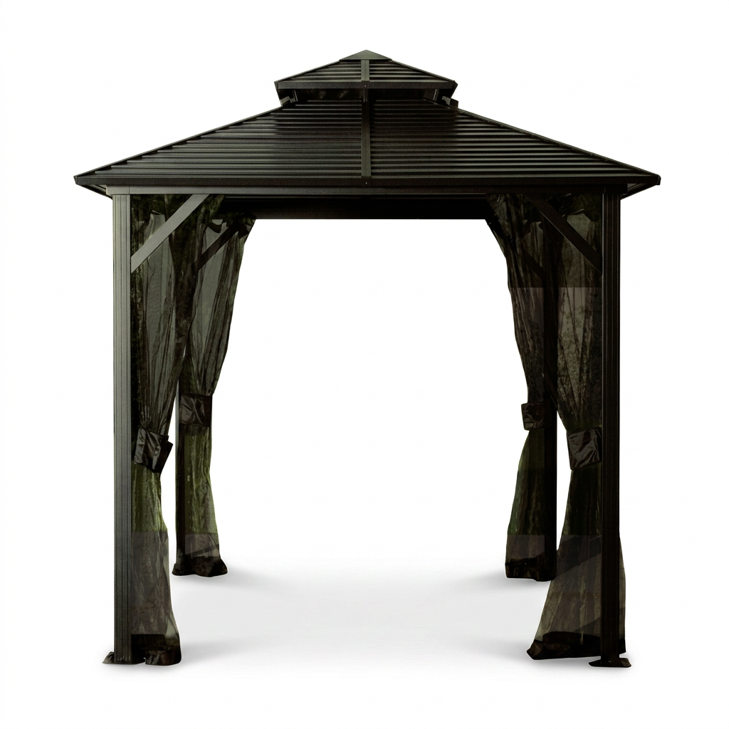 Shefford Gazebo 8x8 ft.–Metal Roof