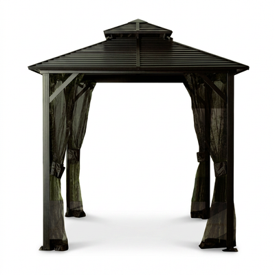 Shefford Gazebo 8x8 ft.–Metal Roof