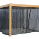 Mosquito Netting for Pergola